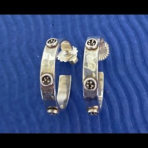 Lois Hill Hoop Earrings